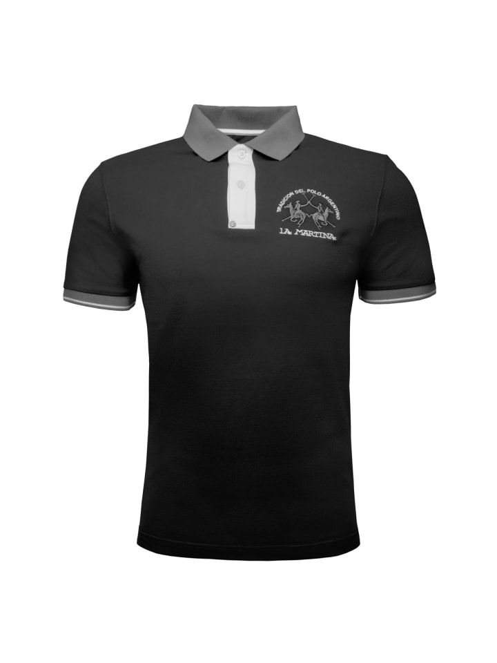 Poloshirt MAP005 in schwarz