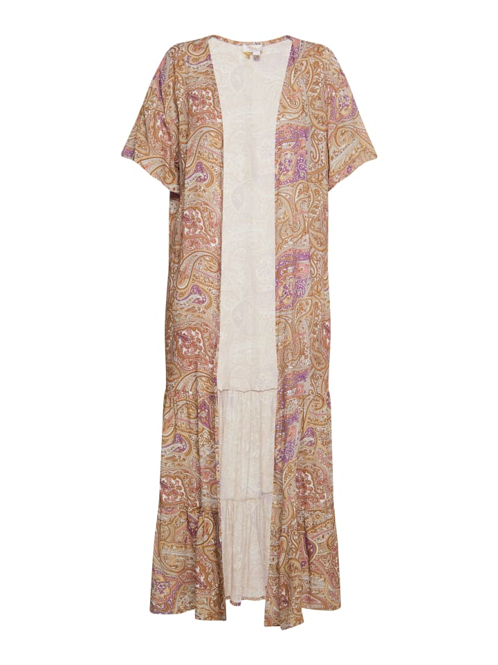 Damen Kimono in Flieder Multicolor