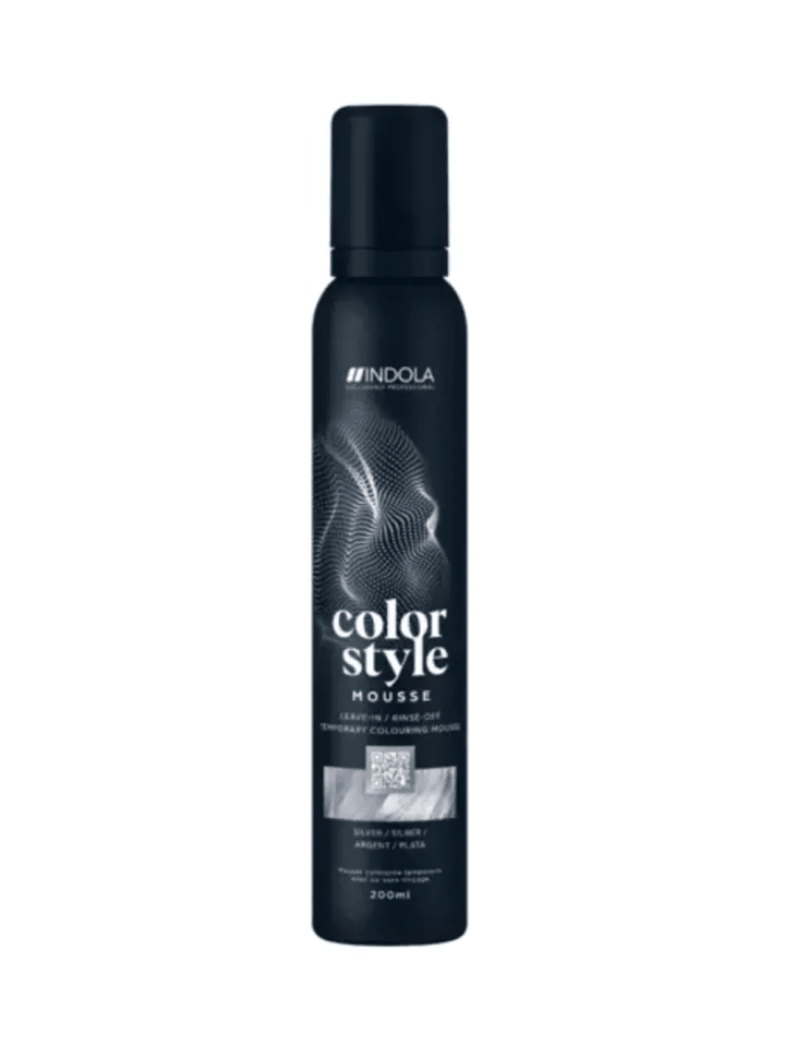 Color Style Mouse Farb-Schaumfestiger Silber 200ml