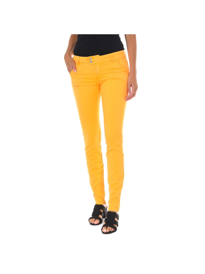 Jeans in Orange