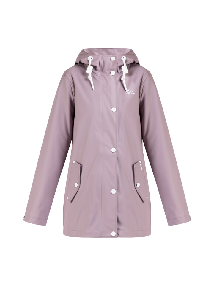 Damen Regenjacke in Rosélavendel