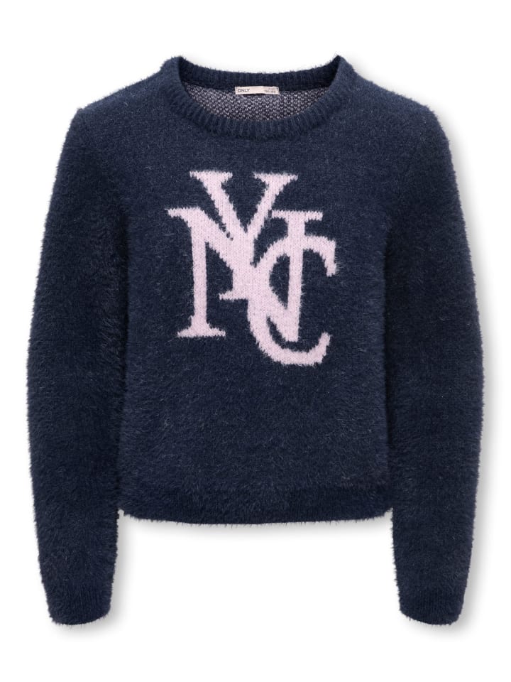 Strickpullover in Night Sky