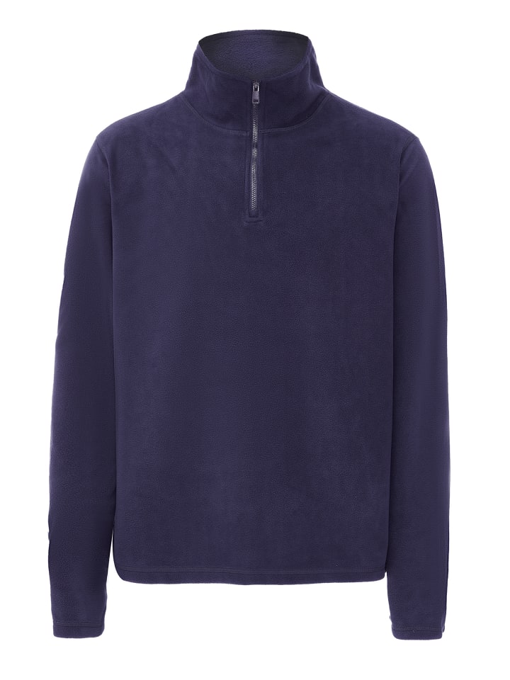 Herren Fleecepullover in Marine