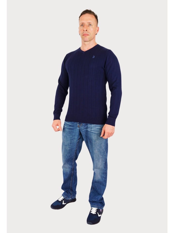 Pullover in dunkelblau