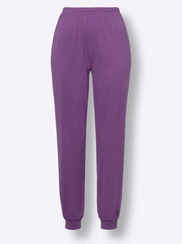 Sieh an! Schlafanzug in hellrosé-lila-bedruckt