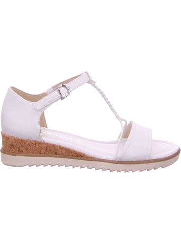 Tamaris Keilsandalette in weiß