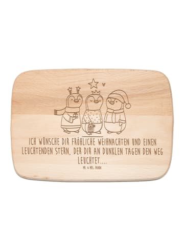 Mr. & Mrs. Panda Schneidebrett Winterzeit Heilige drei Könige mi... in Transparent