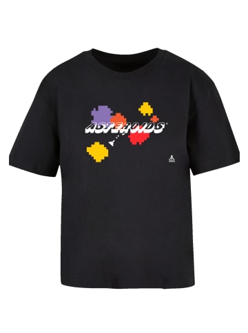 F4NT4STIC Tee Atari Asteroids Retro Gameplay in schwarz