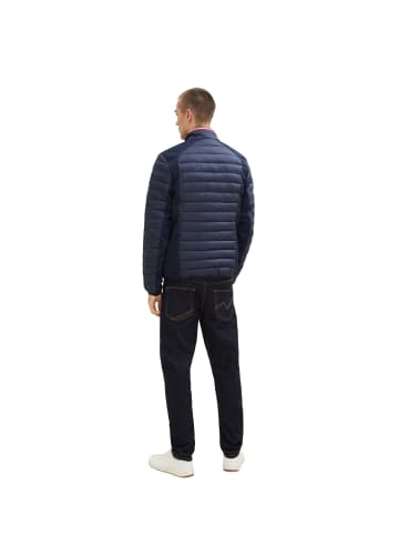 Tom Tailor Jacke 'Hybrid' in blau