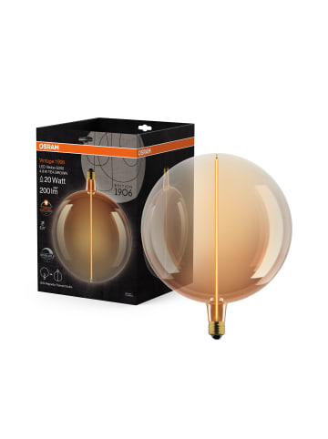 Osram OSRAM Vintage 1906 Big Globe Ist Eine Dimmbare, Dekorative Lampe Mit