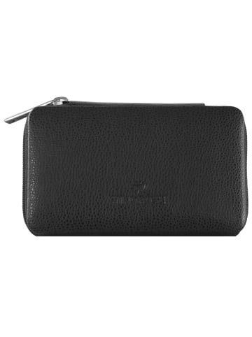 Windrose Beluga Manicure-Etui 13 cm Leder in schwarz