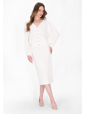 DreiMaster Women Cardigan in white