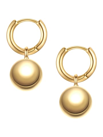 Yokoamii Ohrringe aus Metall-Legierung in gelbgold