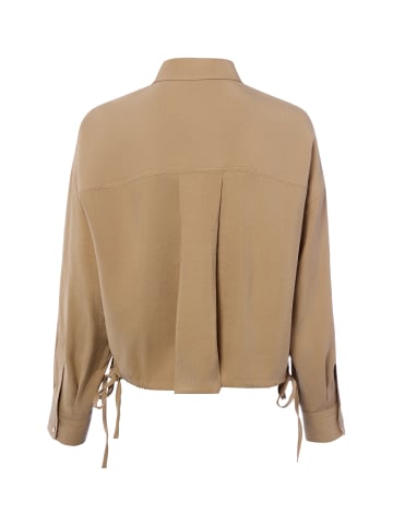 OPUS Bluse Fiberta in braun