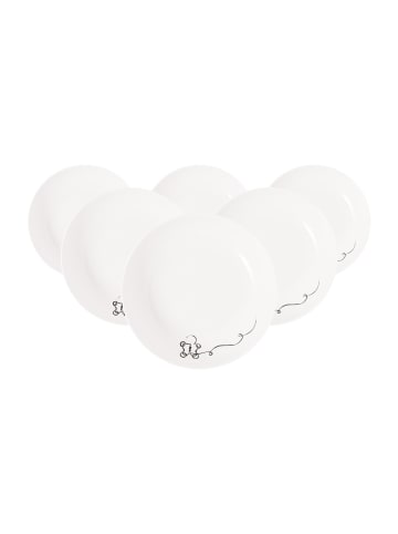 Villeroy & Boch 6er Set Schalen XMAS Statement Lines ø 18,7 cm in weiß