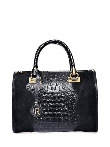 Isabella Rhea Henkeltasche in Schwarz