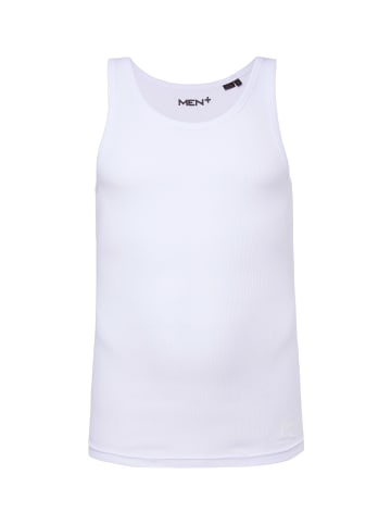 Men Plus Unterhemd in schneeweiß