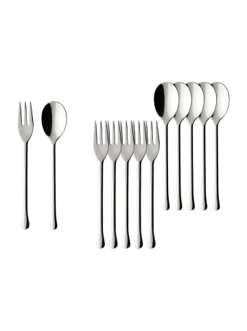 Villeroy & Boch 12-tlg. Kaffeebesteck Bundle Udine in Edelstahl – in edelstahl