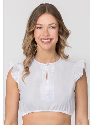 Stockerpoint Stockerpoint Dirndlbluse Fiora in weiss