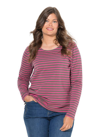 LAURASØN Longsleeve in dunkles taupe