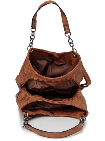 Harpa Schultertasche in braun