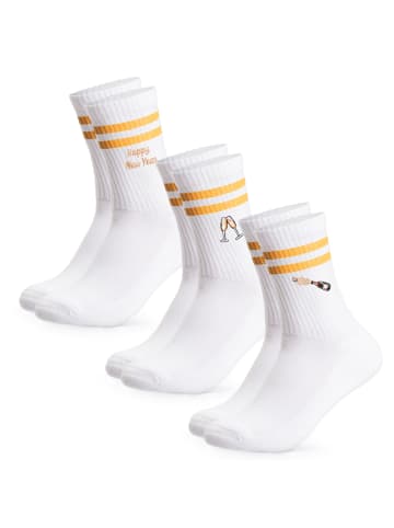 Occulto 3er Pack Motiv Tennissocken Rio in NewYear