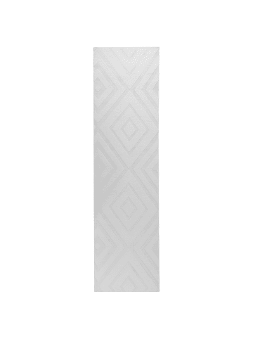 Beliani Läufer BORAH in Grau - (W) 80 x (L) 300 cm