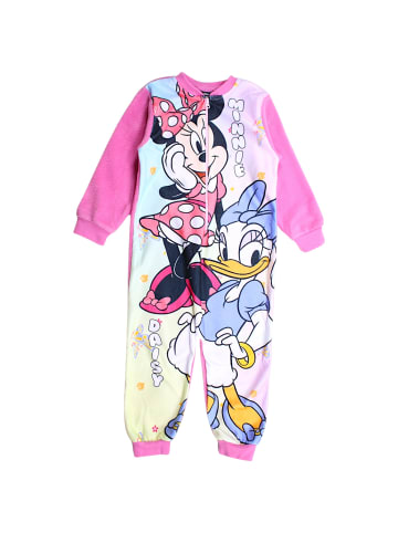 Disney Minnie Mouse Overall Fleece Schlafanzug Minnie Mouse in Pink