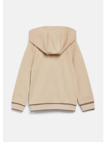 s.Oliver Sweatshirt Jacke in 8048_sandfarben