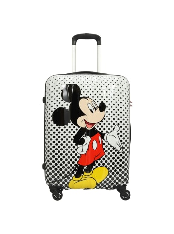 American Tourister Disney Alfatwist 2.0 - 4-Rollen-Trolley M 65/24 in Mickey Mouse Polka Dot