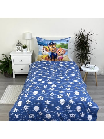 Paw Patrol Paw Patrol Bettwäsche-Set für Kinderbett 140 x 200 cm + 70 x 90 cm in Blau