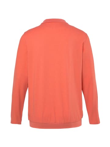 Men Plus Poloshirt in sanddorn