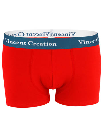 Vincent Creation® Boxershorts-Hipster 6 Stück in schwarz/rot/blau