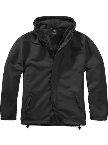 Brandit Jacke "Frontzip Windbreaker" in Schwarz