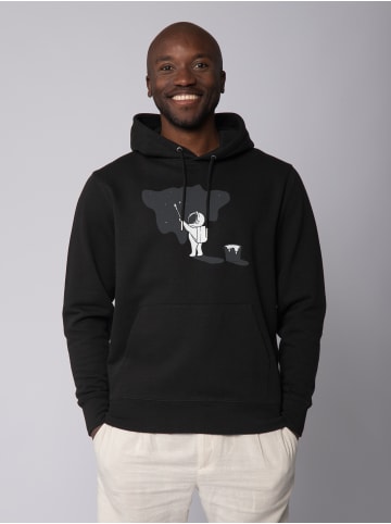 wat? Apparel Sweatshirt Painting space in Schwarz