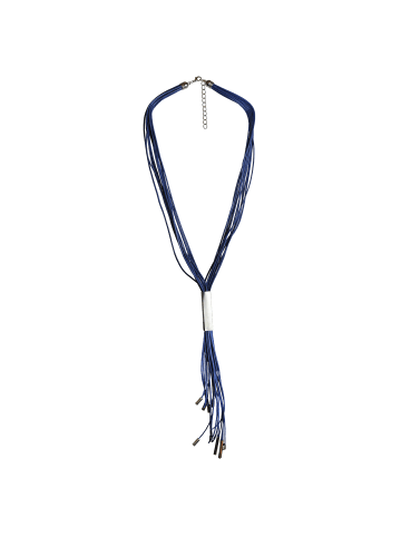 Steuer Modeschmuck Metall in blau