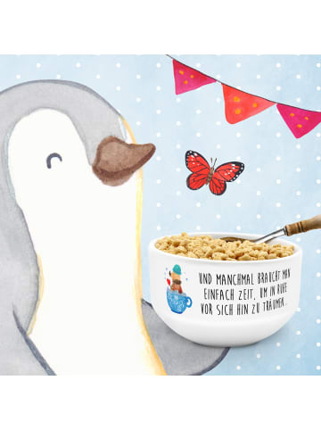 Mr. & Mrs. Panda Schüssel Nachtfalter Schaumbad mit Spruch in Weiß