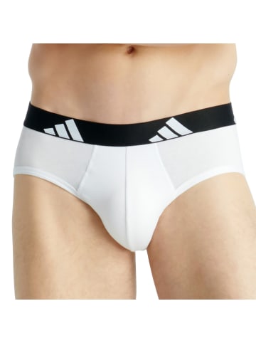 adidas 3er Pack Brief Active Flex Cotton in Mehrfarbig