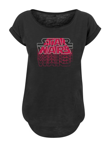F4NT4STIC T-Shirt Star Wars Blended Logo - Premium Krieg der Sterne in schwarz