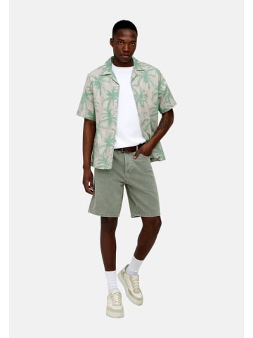 Only&Sons Shorts 'Edge GREEN 7979 TAI' in grün