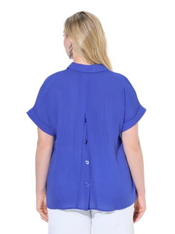 Ulla Popken Tunika in azurblau