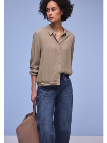 Street One Langarmbluse in light terra mocha