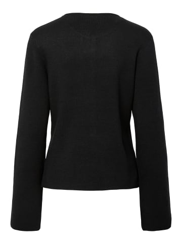Pieces Strickjacke in Black