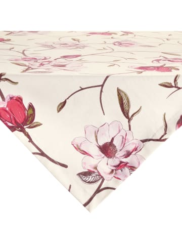 Erwin Müller Baumwolle Mitteldecke Magnolie in Magnolie