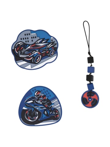 DerDieDas ErgoFlex Tiny - Schulranzen Set 5tlg. 900g (Deep Ocean) in Turbo Speed