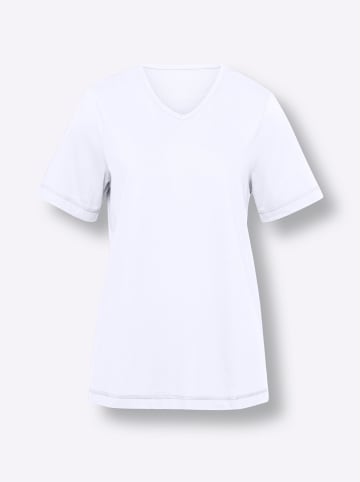 Sieh an! Shirt in weiß