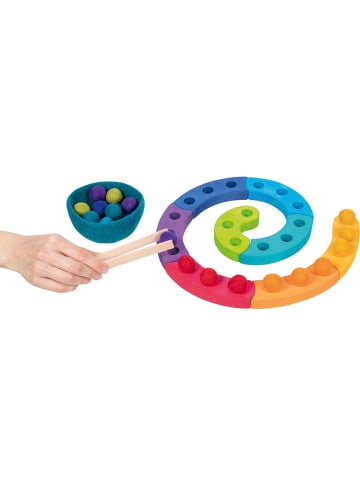 Goki Farbsortierspiel und Adventsspirale - ab 3 Jahren