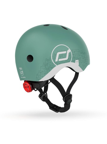 Scoot & Ride Scoot&Ride Baby Helm XXS Reflective - Farbe: reflective forest