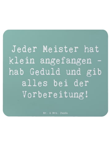 Mr. & Mrs. Panda Mouse Pad Spruch Wettkampfvorbereitung meistern... in Meeresbrise