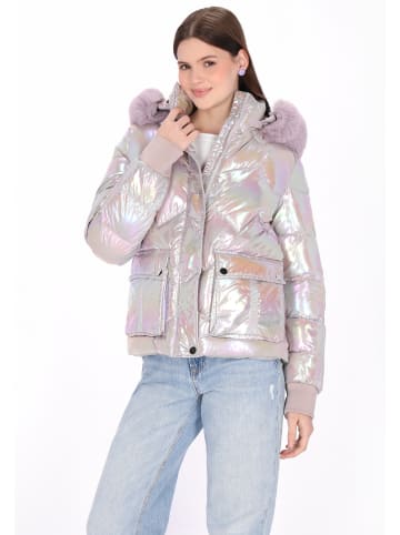 myMo Women Jacket in violet rainbow